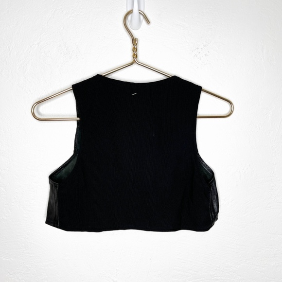 NWT Bikers Image | The Front Bra Leather Size Large Americana - Picture 11 of 11